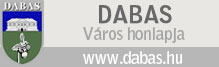 Dabas Város honlapja